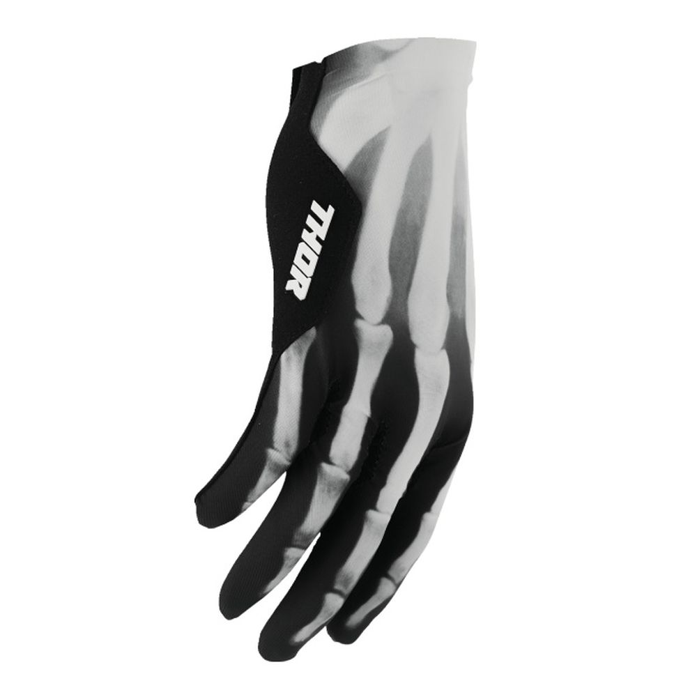 Thor Sportmode X-RAY Black/White Motocross Offroad Gloves - Pick Size - Image 5