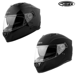 Gmax FF-18 Solid Street Motorcycle Helmet - Pick Size & Color