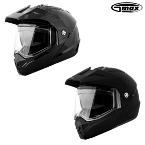 Gmax MD-74 Solid Modular Dual Sport Helmet - Pick Size & Color