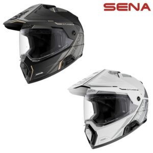 Sena Outlander Solid Dual Sport Helmet - Pick Size & Color