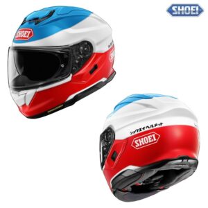 Shoei GT-Air 3 Lilt Red/White/Blue Street Motorcycle Helmet - Pick Size