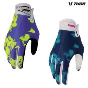 Thor Launchmode Bleach Motocross Offroad Gloves - Pick Size & Color