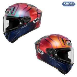 Shoei X-15 Marquez Holi Navy/Red/Orange Street Motorcycle Helmet - Pick Size