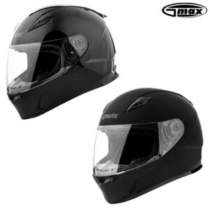Gmax FF-49 Solid Street Motorcycle Helmet - Pick Size & Color