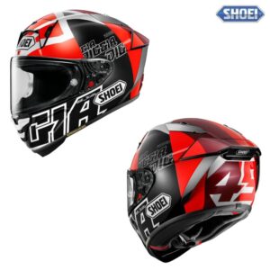 Shoei X-15 Diggia 2 Black/Red/Gray Street Motorcycle Helmet - Pick Size