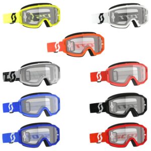 Scott Primal Clear Lens Motocross Offroad ATV Goggles - Pick Color