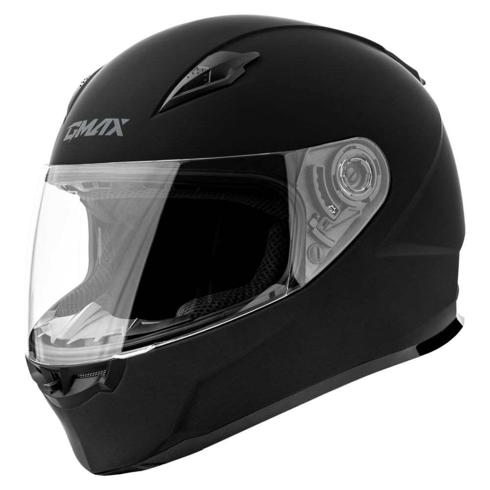 Gmax FF-49 Solid Street Motorcycle Helmet - Pick Size & Color - Image 7