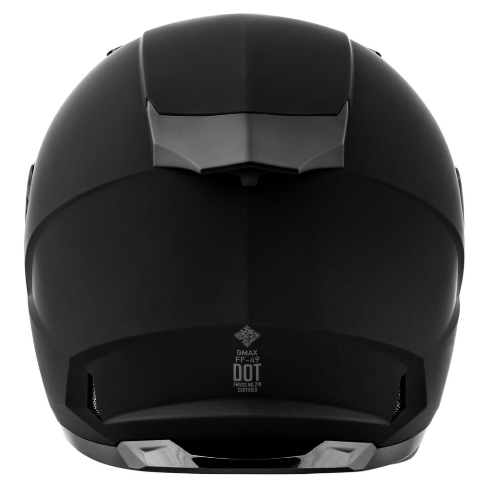 Gmax FF-49 Solid Street Motorcycle Helmet - Pick Size & Color - Image 10