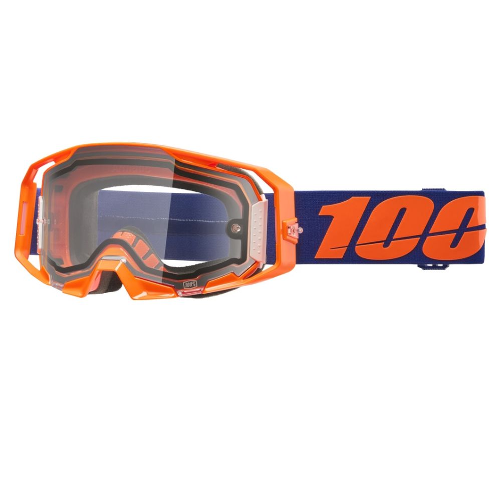 100% Armatic Enduro Clear Lens Motocross Offroad Goggles - Pick Color - Image 4
