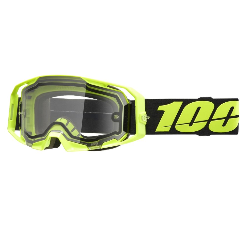 100% Armatic Enduro Clear Lens Motocross Offroad Goggles - Pick Color - Image 3