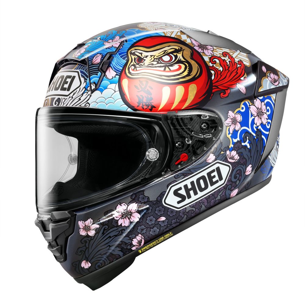 Shoei X-15 Marquez Motegi Street Motorcycle Helmet - Pick Size & Color - Image 3