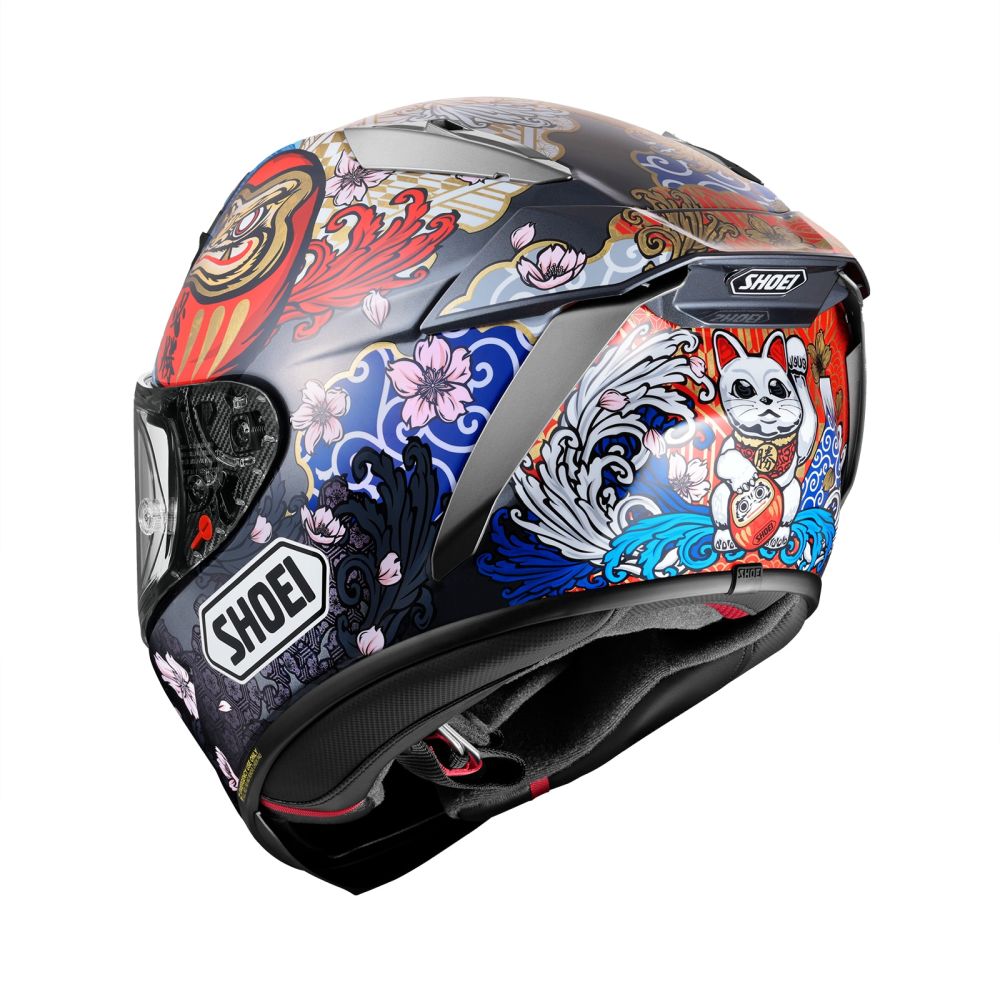 Shoei X-15 Marquez Motegi Street Motorcycle Helmet - Pick Size & Color - Image 5