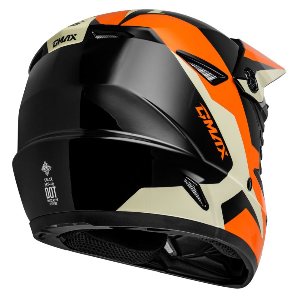 Gmax MX-46 Cyclus Motocross Offroad Helmet - Pick Size & Color - Image 8
