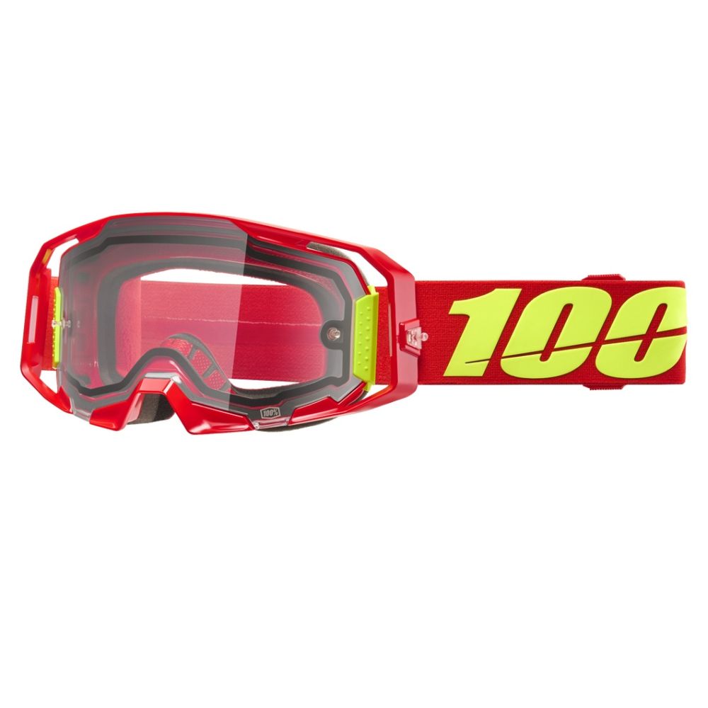 100% Armatic Enduro Clear Lens Motocross Offroad Goggles - Pick Color - Image 2
