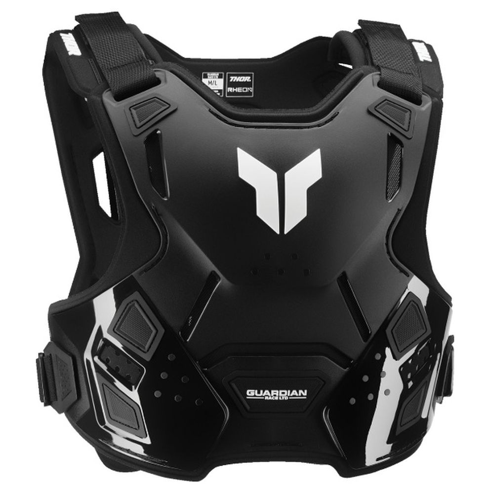 Thor Guardian LTD Race Black Motocross ATV Offroad Chest Protector - Pick Size - Image 3