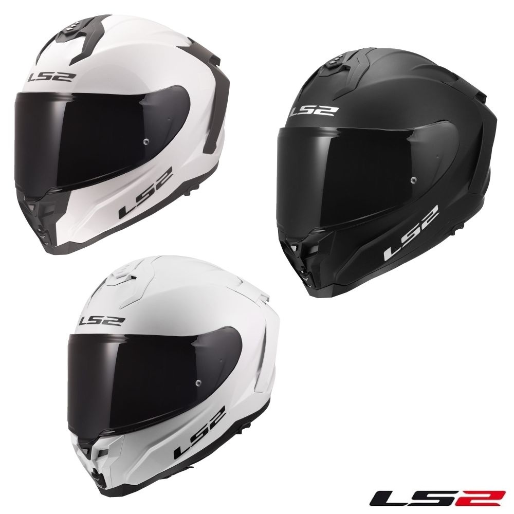 LS2 Challenger II Solid Full Face Street Motorcycle Helmet - Pick Size/Color