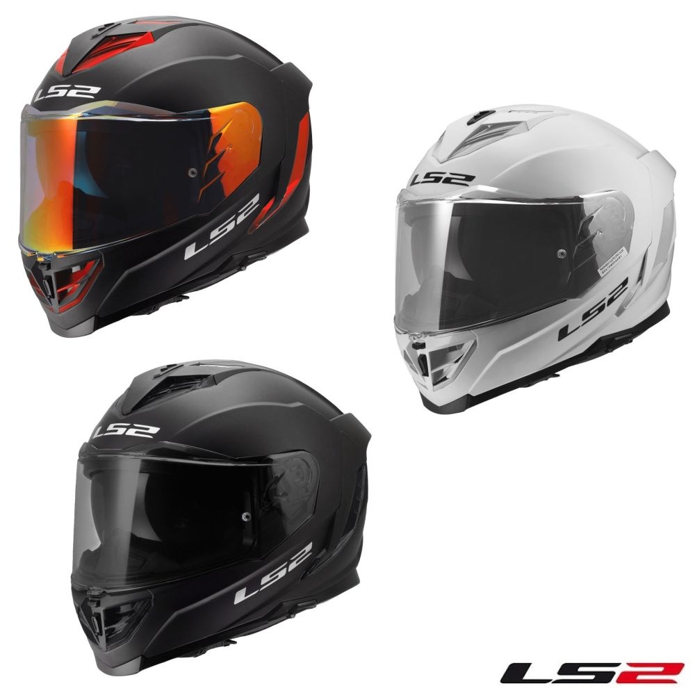 LS2 Assault III Solid Full Face Street Motorcycle Helmet - Pick Size/Color