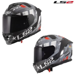 LS2 Assault III Trench Matte Gray/Gunmetal Full Face Street Motorcycle Helmet