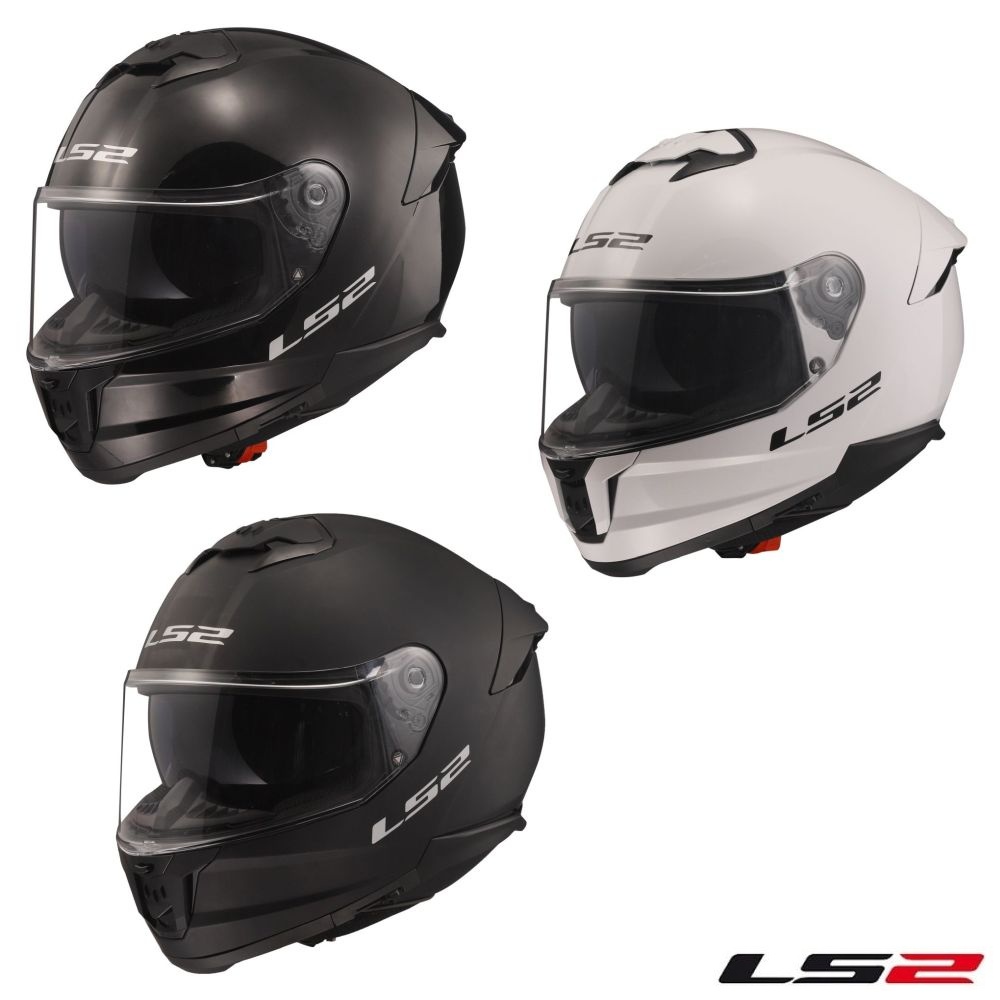 LS2 Stream II Solid Full Face Street Motorcycle Helmet - Pick Size & Color