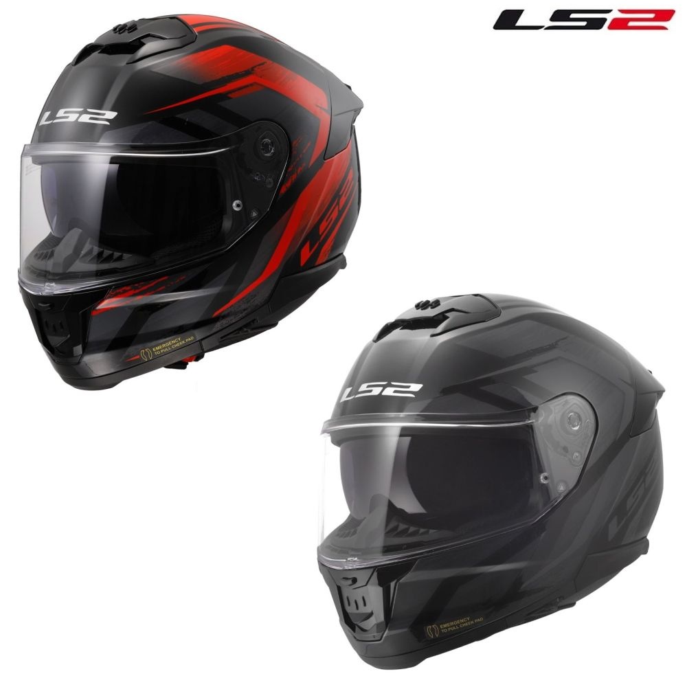 LS2 Stream II Fury Full Face Street Motorcycle Helmet - Pick Size & Color