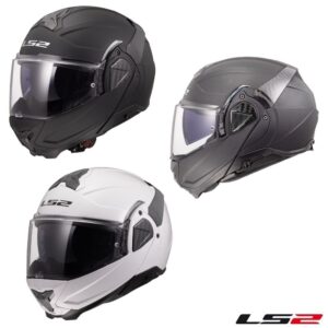 LS2 Advant II Solid Modular Street Motorcycle Helmet - Pick Size & Color