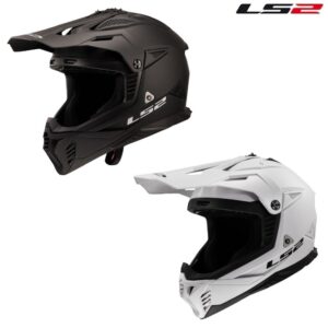 LS2 Gate II Solid Full Face MX Offroad Helmet - Pick Size & Color