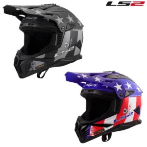 LS2 Gate II Battle Scar Full Face MX Offroad Helmet - Pick Size & Color