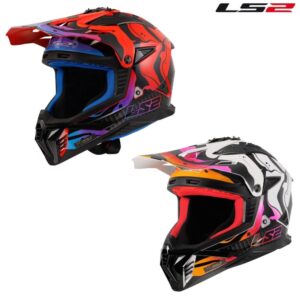LS2 Gate II Wash Full Face MX Offroad Helmet - Pick Size & Color