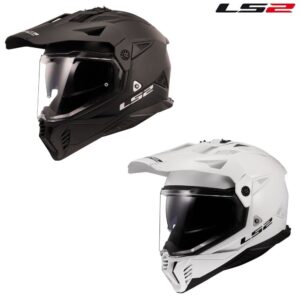 LS2 Blaze II Solid Dual Sport Motorcycle Helmet - Pick Size & Color