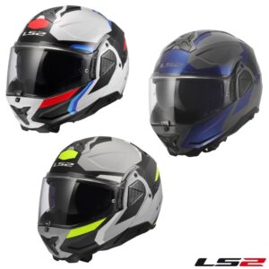 LS2 Advant II Triple Modular Street Motorcycle Helmet - Pick Size