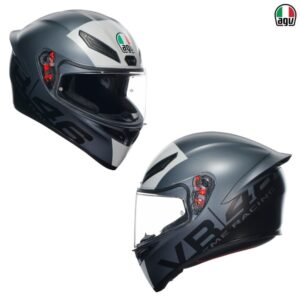 AGV K1 S Limit 46 Full Face Street Motorcycle Helmet Matte Gray - Pick Size