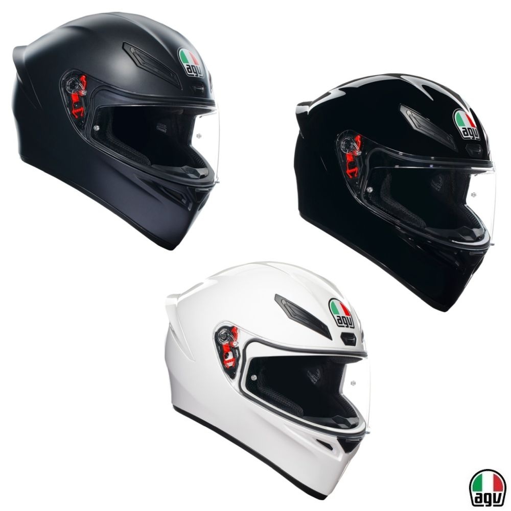 AGV K1 S Solid Full Face Street Motorcycle Helmet - Pick Size/Color