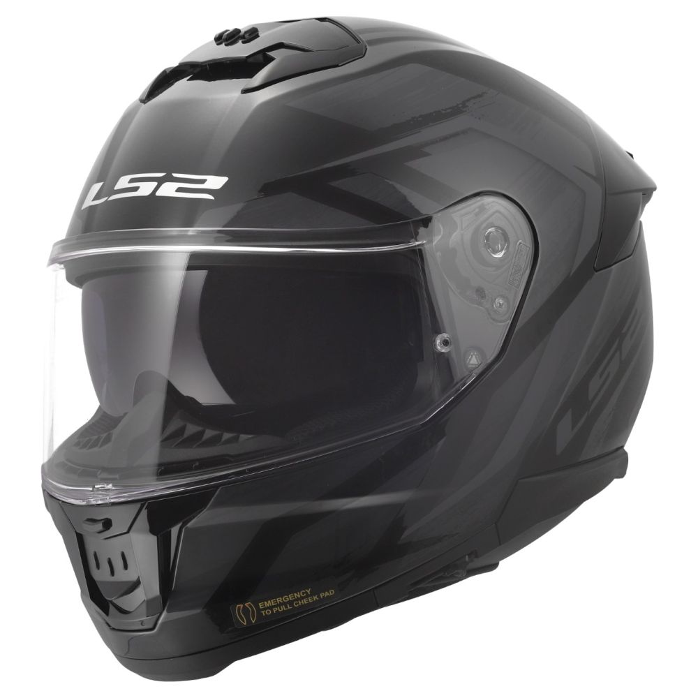 LS2 Stream II Fury Full Face Street Motorcycle Helmet - Pick Size & Color - Image 3
