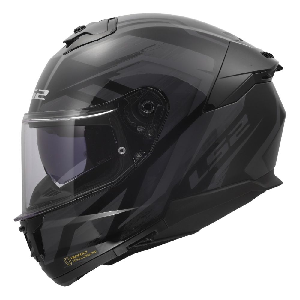 LS2 Stream II Fury Full Face Street Motorcycle Helmet - Pick Size & Color - Image 4