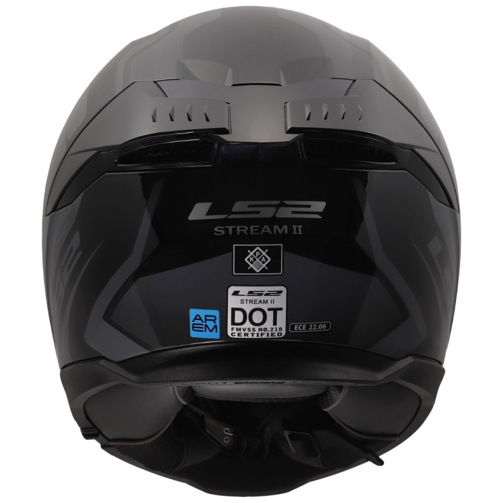 LS2 Stream II Fury Full Face Street Motorcycle Helmet - Pick Size & Color - Image 6