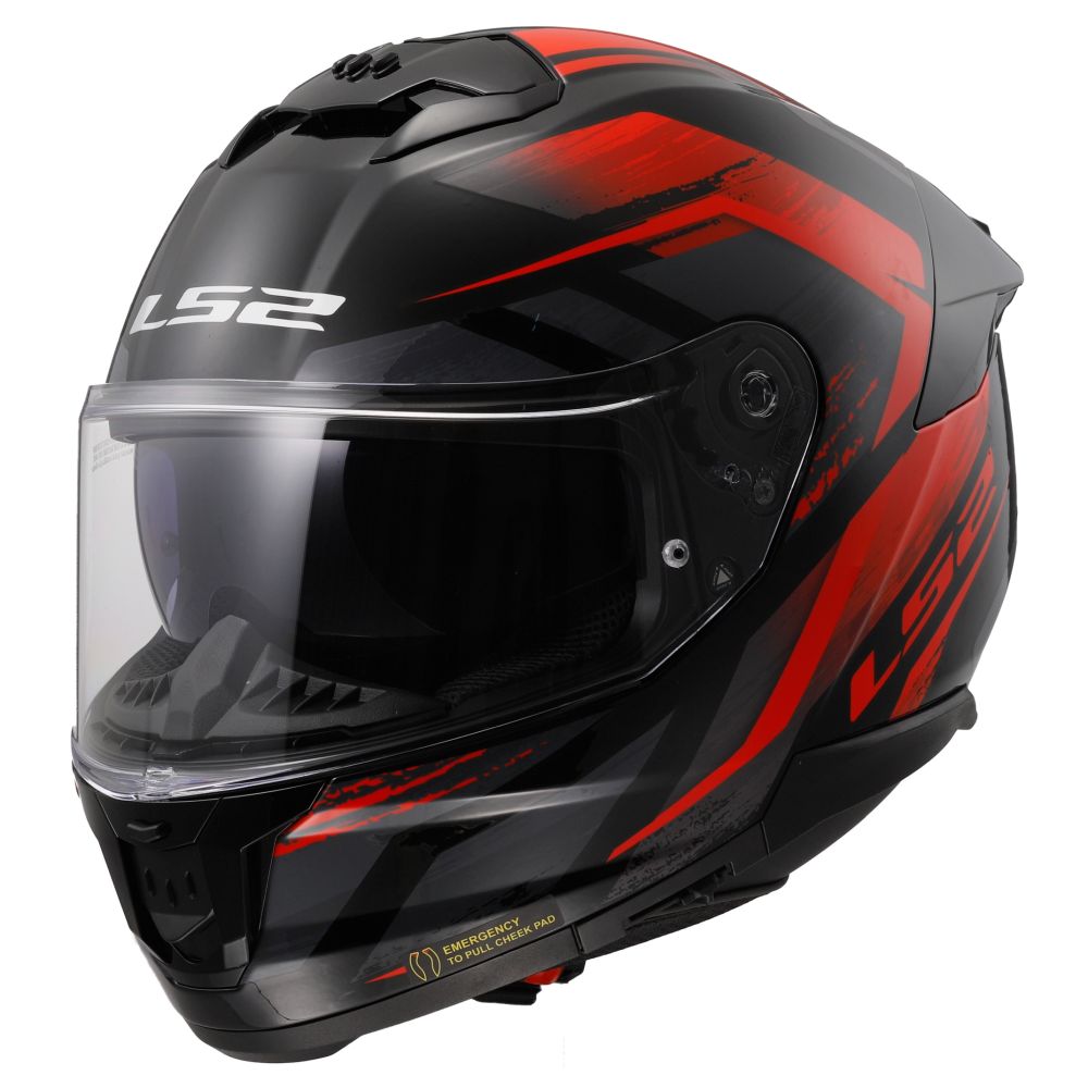 LS2 Stream II Fury Full Face Street Motorcycle Helmet - Pick Size & Color - Image 8