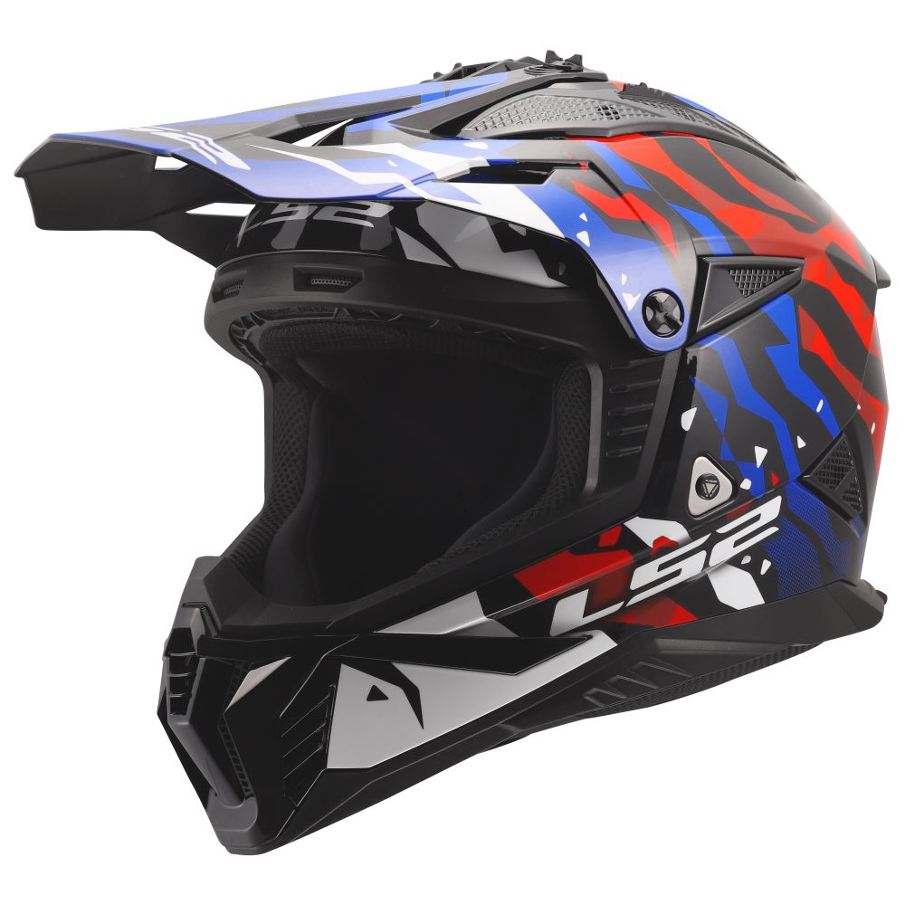 LS2 Gate II Electra Full Face MX Offroad Helmet - Pick Size & Color - Image 21