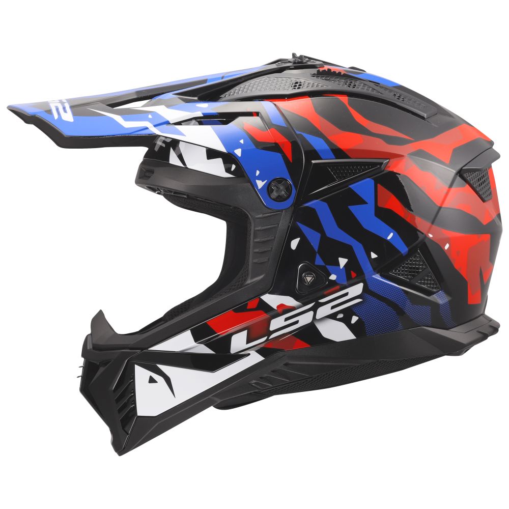 LS2 Gate II Electra Full Face MX Offroad Helmet - Pick Size & Color - Image 22