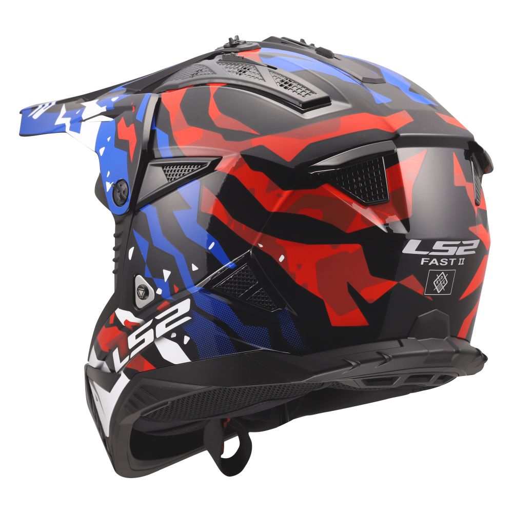 LS2 Gate II Electra Full Face MX Offroad Helmet - Pick Size & Color - Image 23