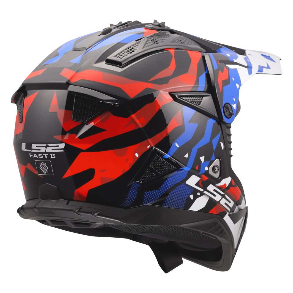 LS2 Gate II Electra Full Face MX Offroad Helmet - Pick Size & Color - Image 25