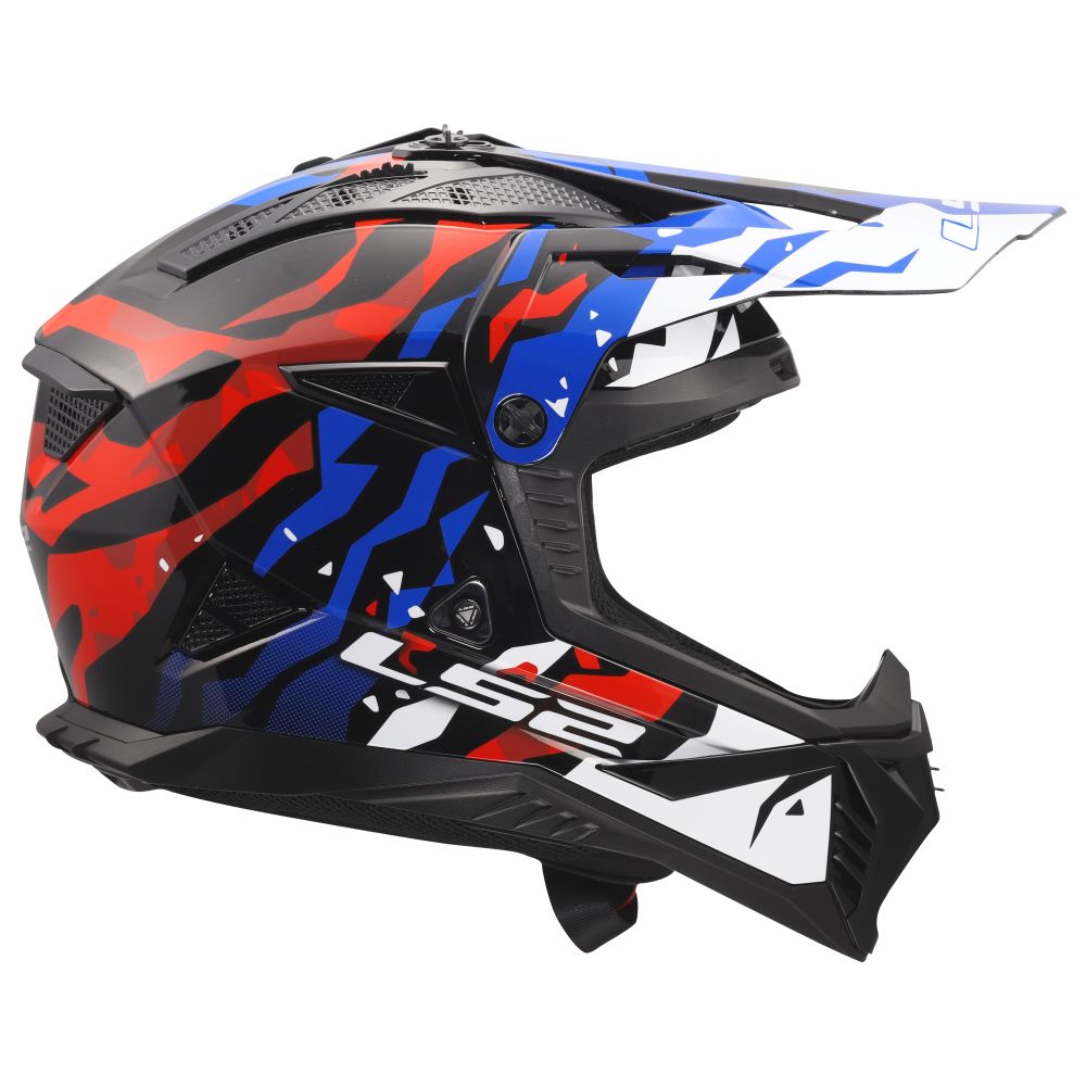 LS2 Gate II Electra Full Face MX Offroad Helmet - Pick Size & Color - Image 26