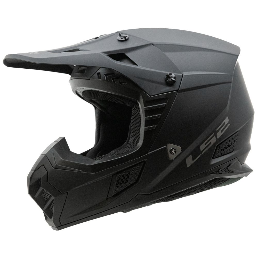 LS2 Coz Solid Full Face MX Offroad Helmet - Pick Size & Color - Image 3