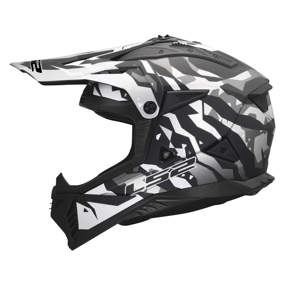 LS2 Gate II Electra Full Face MX Offroad Helmet - Pick Size & Color - Image 10