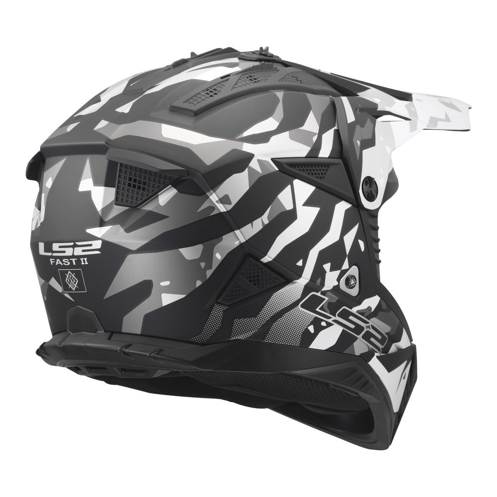 LS2 Gate II Electra Full Face MX Offroad Helmet - Pick Size & Color - Image 13