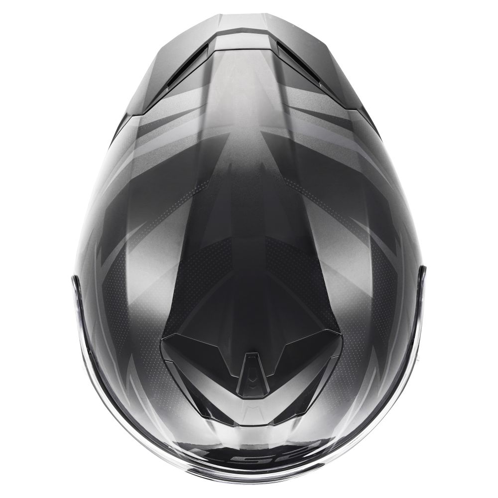 LS2 Rapid III Xtrem Matte Black/Gray Full Face Street Motorcycle Helmet - Image 8