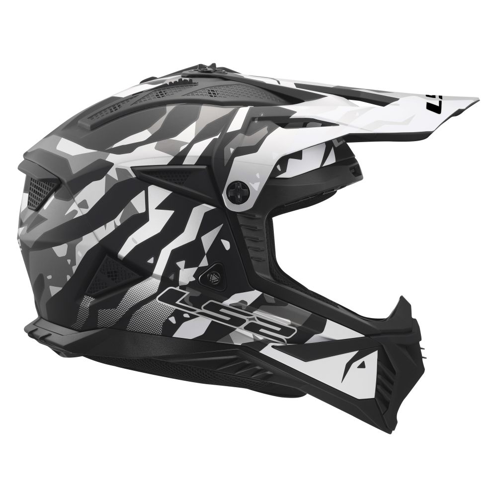 LS2 Gate II Electra Full Face MX Offroad Helmet - Pick Size & Color - Image 14