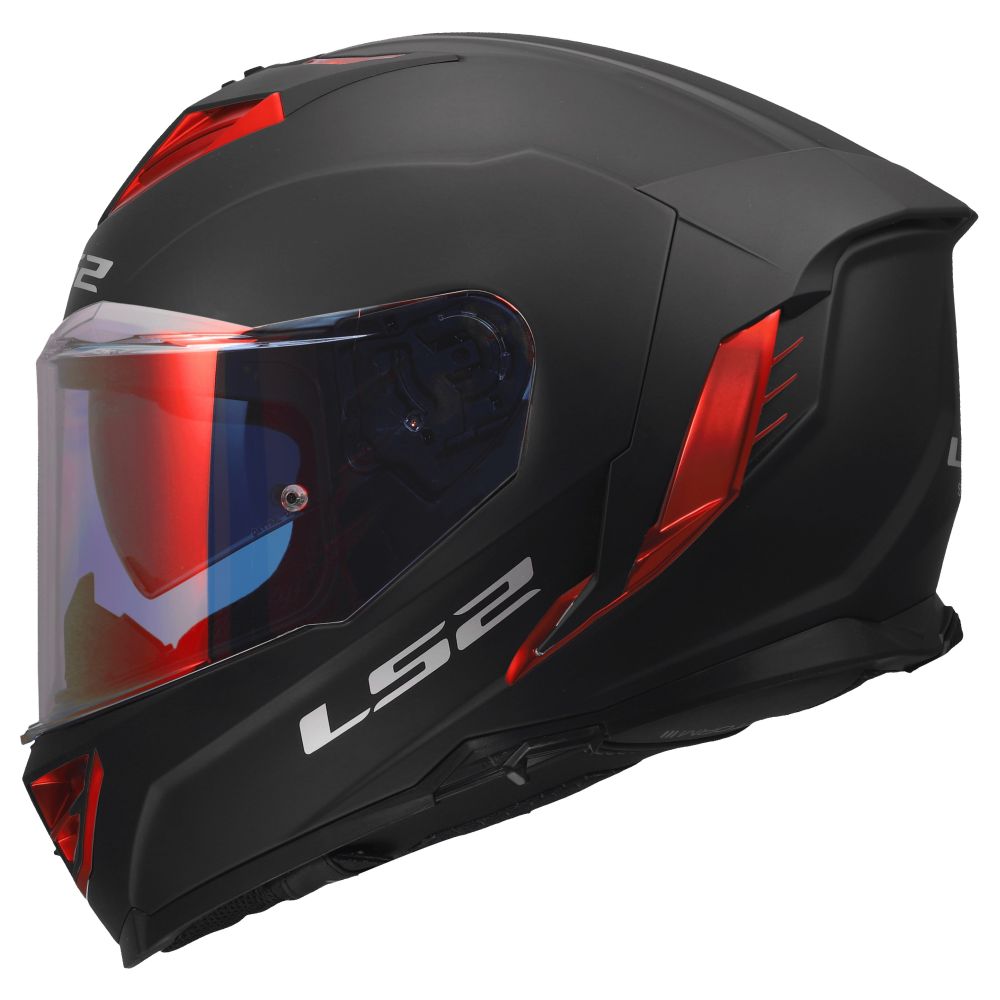LS2 Assault III Solid Full Face Street Motorcycle Helmet - Pick Size/Color - Image 4