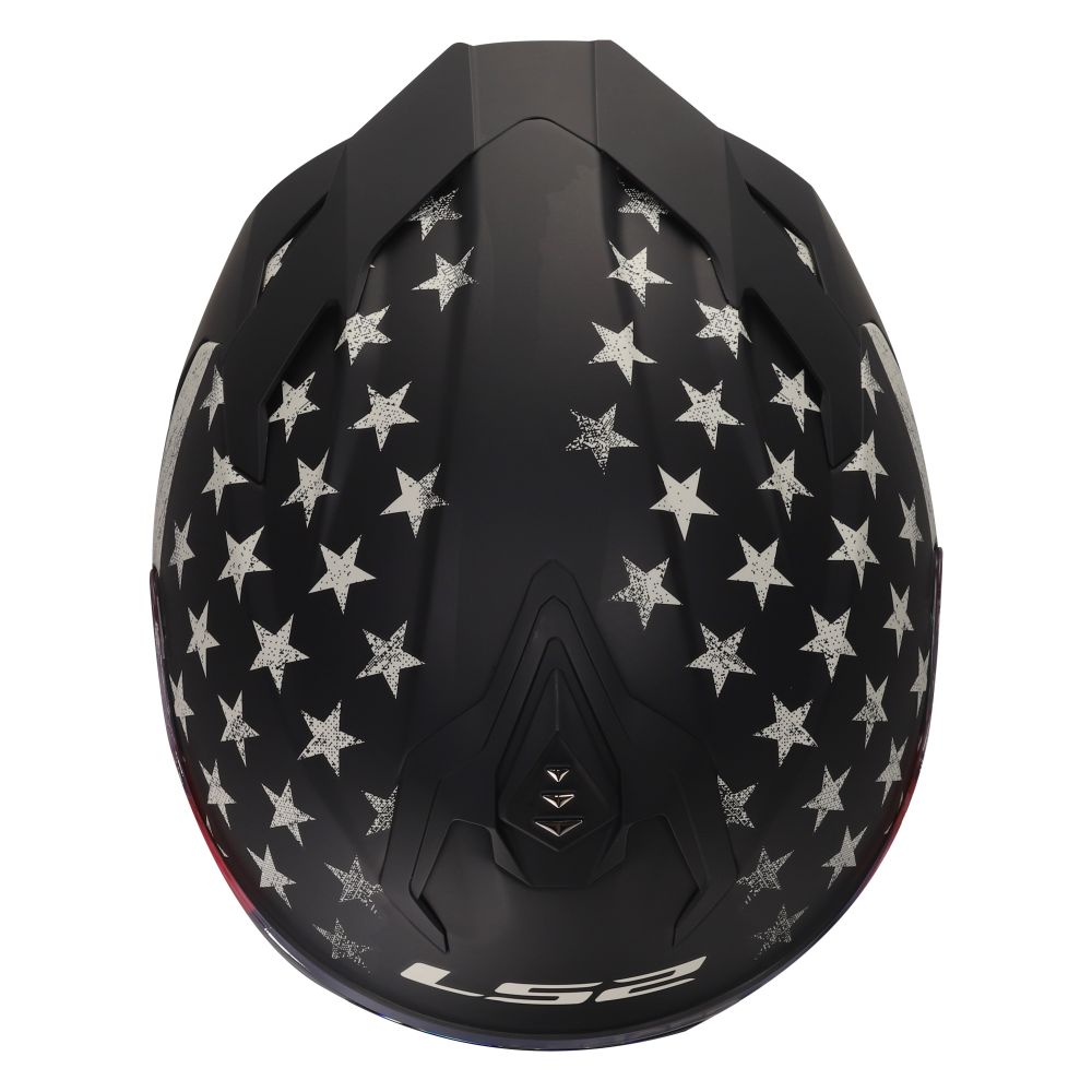 LS2 Challenger II Battleborn Full Face Street Helmet Matte Black/Rust/Stone - Image 7