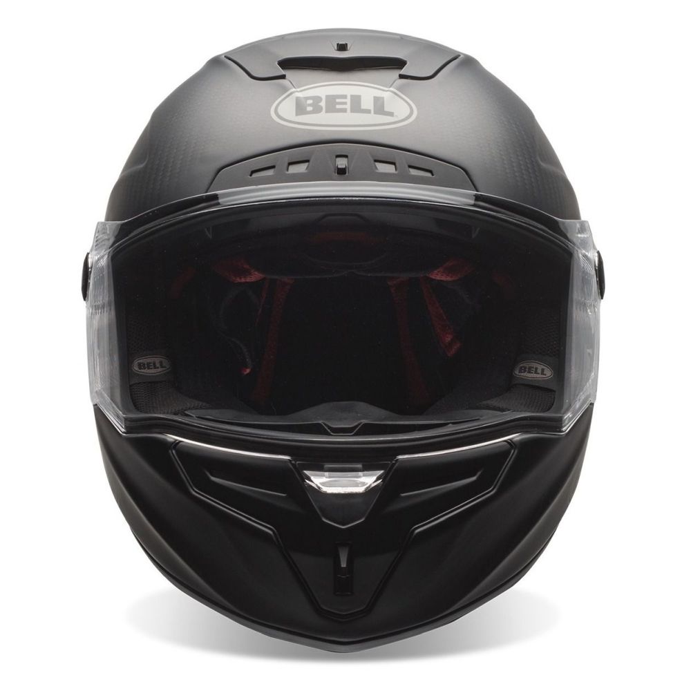Bell Race Star DLX Flex Solid Full Face Street Motorcycle Helmet Matte Black - Image 4