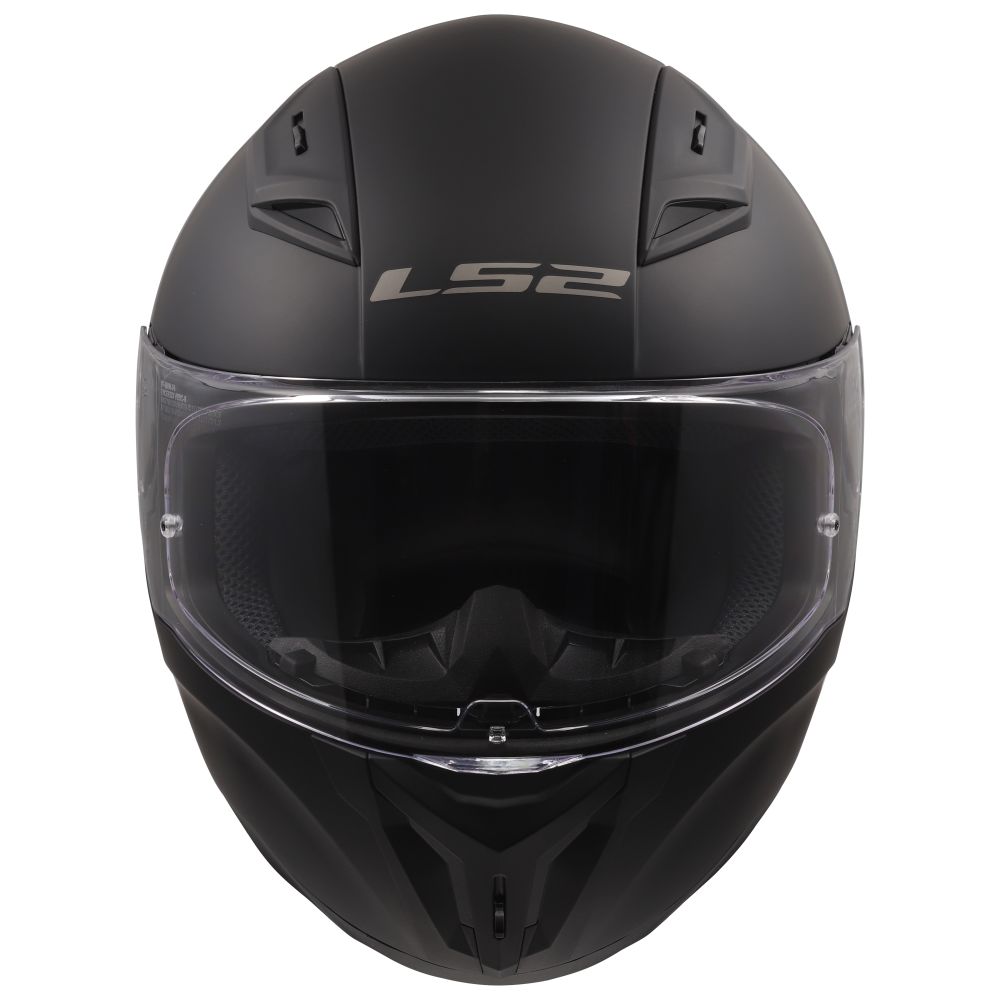 LS2 Centric Shift Solid Matte Black Full Face Street Motorcycle Helmet - Image 5